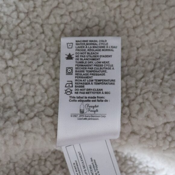 Wind River Men's Sz L HyperDri Sherpa Lined Collared Flannel Elbow Patch Jacket - Picture 16 of 16